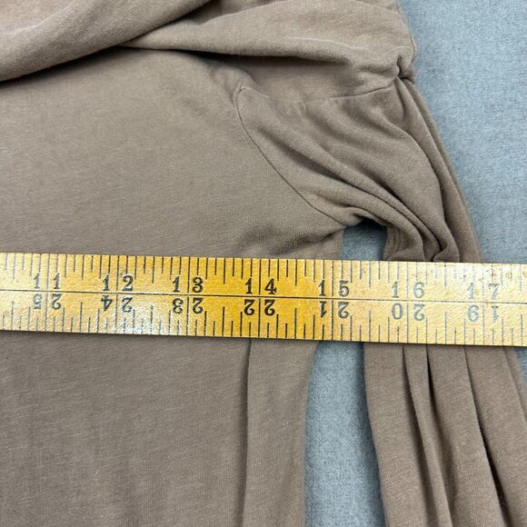 James Perse Off Shoulder Fitted Top Size 1/Small Supima Cotton Jersey Stretch - Picture 6 of 7